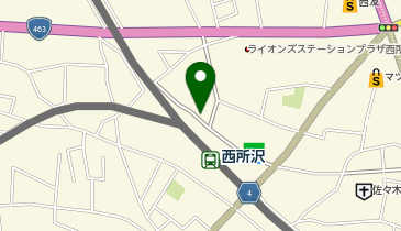 トモズ 西所沢店の地図画像