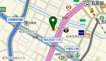 トモズ 五反田店の地図画像