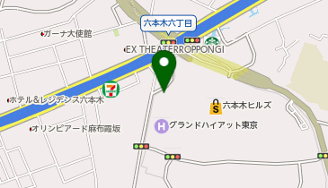 トモズ 六本木ヒルズ店の地図画像