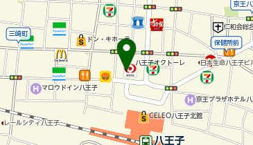 トモズ 八王子オクトーレ店の地図画像