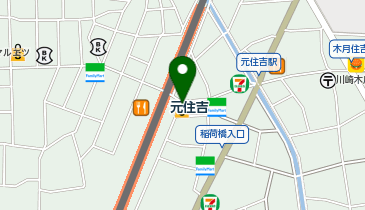 トモズ 元住吉東口店の地図画像