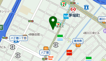 トモズ 茅場町店の地図画像