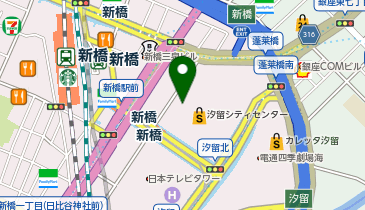 トモズ 汐留シティセンター店の地図画像