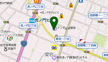トモズ 虎ノ門ヒルズ森タワー店の地図画像
