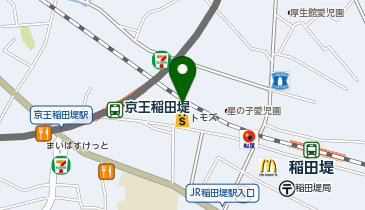 トモズ 稲田堤店の地図画像