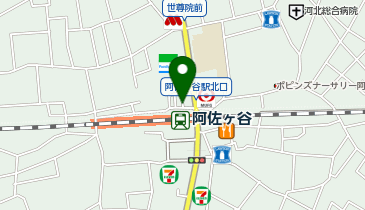 トモズ ビーンズ阿佐ケ谷店の地図画像