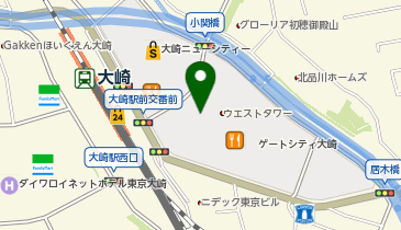 トモズ ゲートシティ大崎店の地図画像