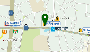 トモズ 東高円寺店の地図画像