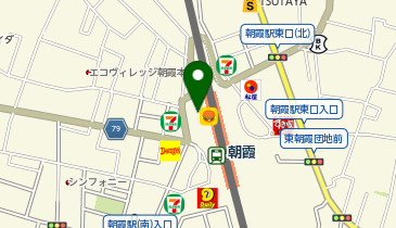 トモズ EQUIA朝霞の地図画像