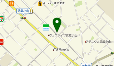 クスリのカツマタ 武蔵小山店の地図画像