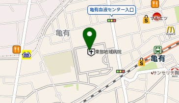 トモズ 亀有駅北店の地図画像