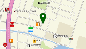 赤から徳島沖浜店の地図画像