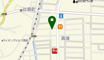 赤から 高知高そね店の地図画像