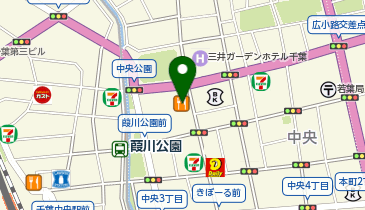 赤から 千葉中央店の地図画像