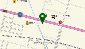 赤から 古川店の地図画像