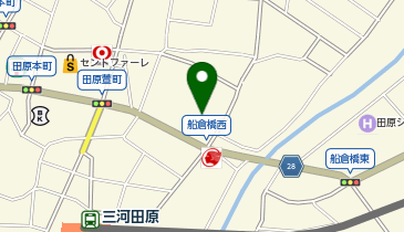 赤から 田原店の地図画像