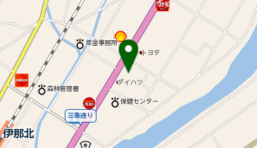 赤から 伊那店の地図画像