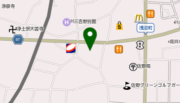 赤から 佐野店の地図画像