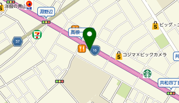 赤から16号淵野辺店の地図画像