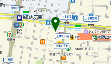 赤から 上本町店の地図画像