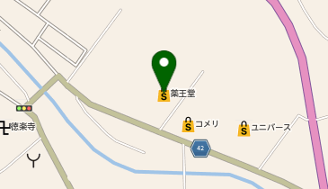 薬王堂 岩手軽米店の地図画像