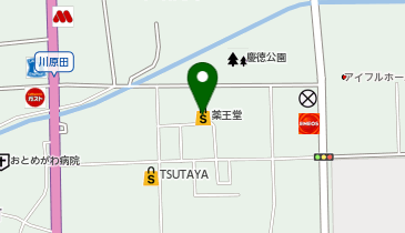 薬王堂 水沢慶徳店の地図画像