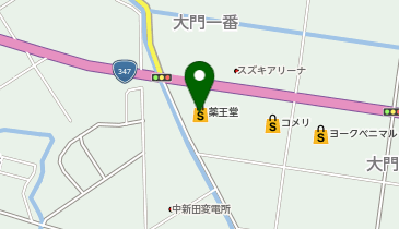 薬王堂 宮城加美店の地図画像