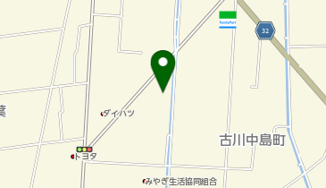 薬王堂 古川稲葉店の地図画像