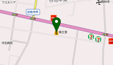 薬王堂 山形河北店の地図画像