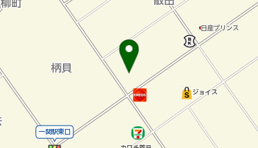 薬王堂 一関三関店の地図画像
