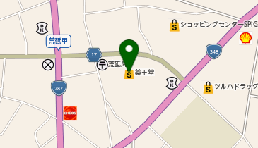 薬王堂 山形白鷹店の地図画像