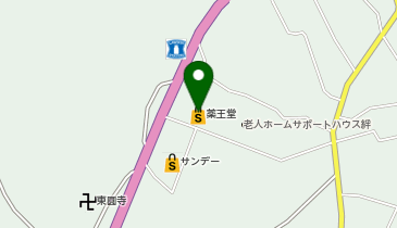 薬王堂 青森名川店の地図画像