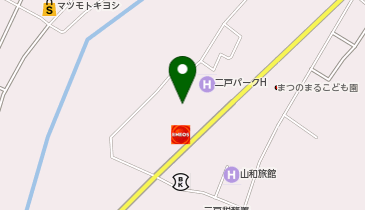 薬王堂 二戸福岡店の地図画像