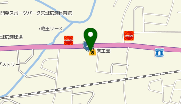 薬王堂 仙台愛子店の地図画像