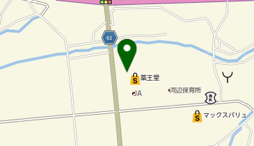 薬王堂 秋田河辺店の地図画像