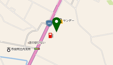 薬王堂 大館比内店の地図画像