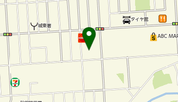 薬王堂 秋田東通店の地図画像