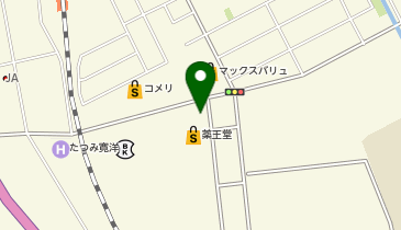 薬王堂 にかほ象潟店の地図画像