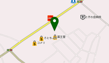 薬王堂 青森常盤店の地図画像