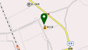 薬王堂 岩手金ケ崎東店の地図画像