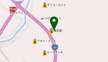 薬王堂 田村船引店の地図画像