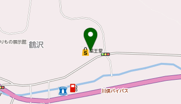 薬王堂 福島川俣店の地図画像