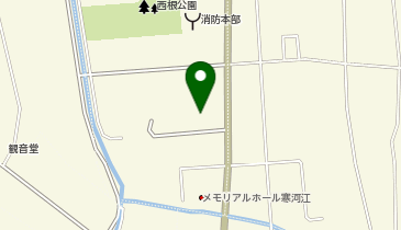 薬王堂 寒河江西根店の地図画像