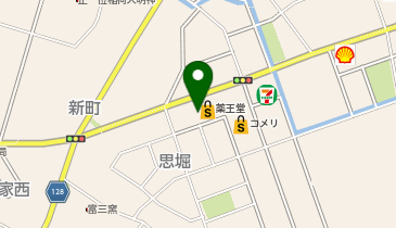 薬王堂 福島会津美里店の地図画像