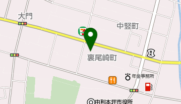 薬王堂 由利本荘裏尾崎店の地図画像