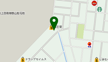 薬王堂 郡山堤店の地図画像