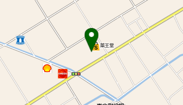 薬王堂 上北北店の地図画像