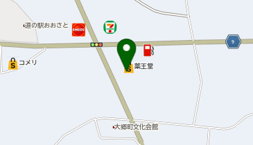 薬王堂 宮城大郷店の地図画像