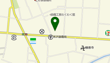 薬王堂 米沢御廟店の地図画像