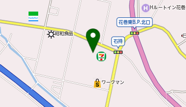 薬王堂 花巻西宮野目店の地図画像